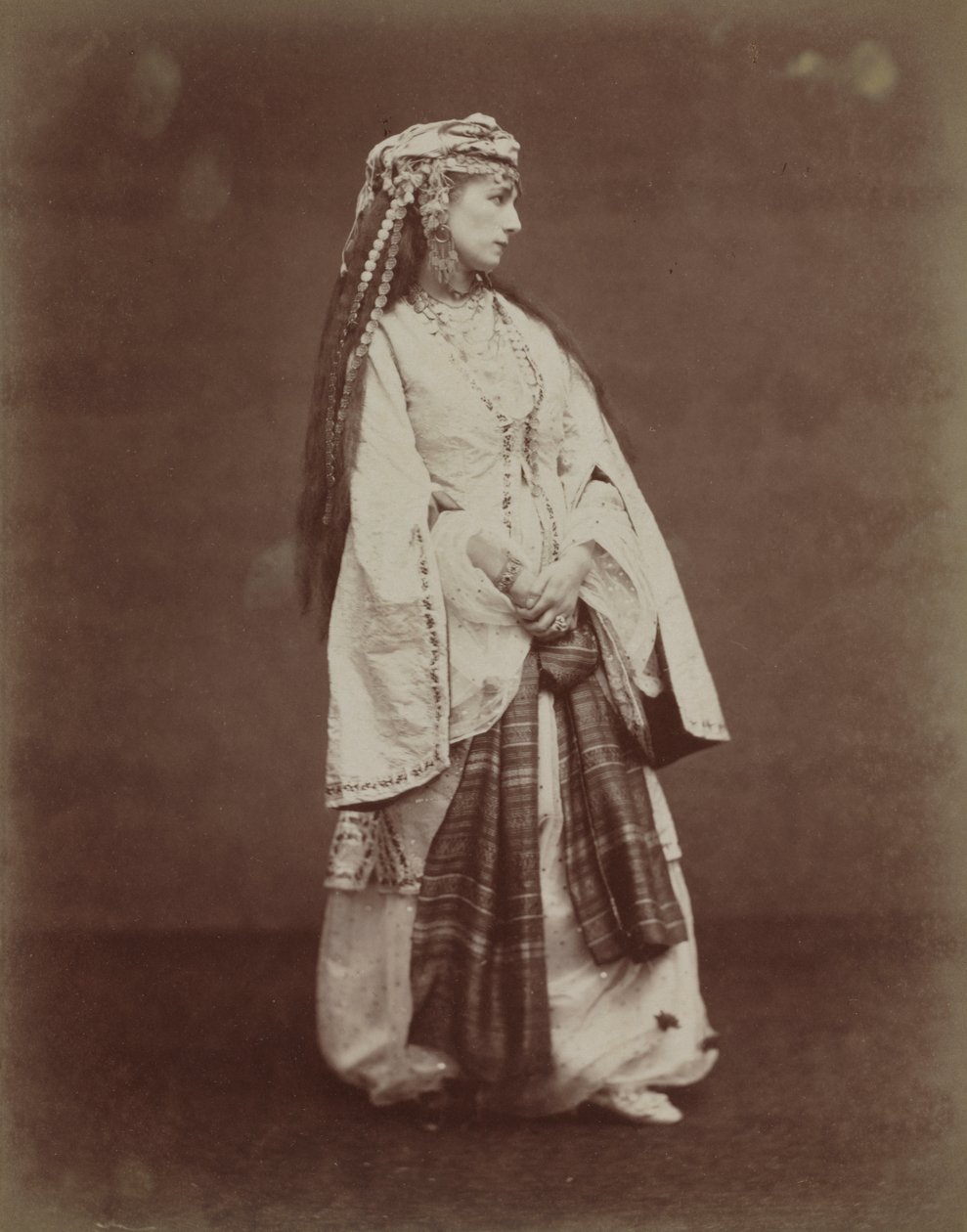 Sarah Bernhardt v "Zaire" od Voltaira od Etienne Carjat