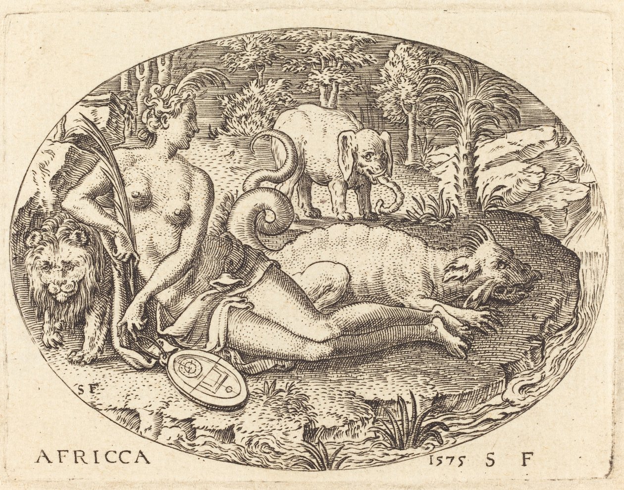 Afrika od Etienne Delaune