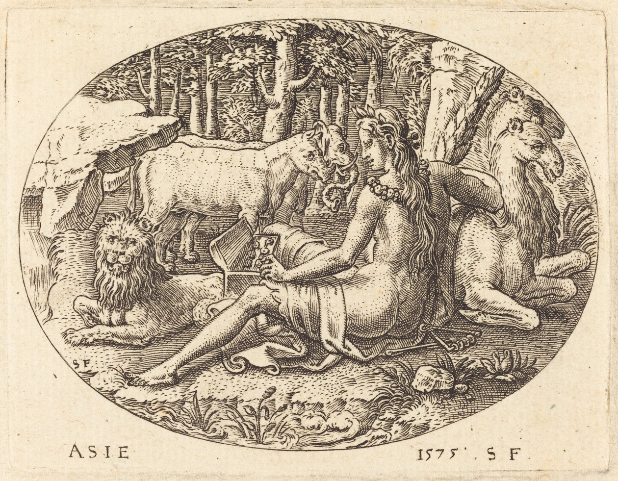 Asie od Etienne Delaune