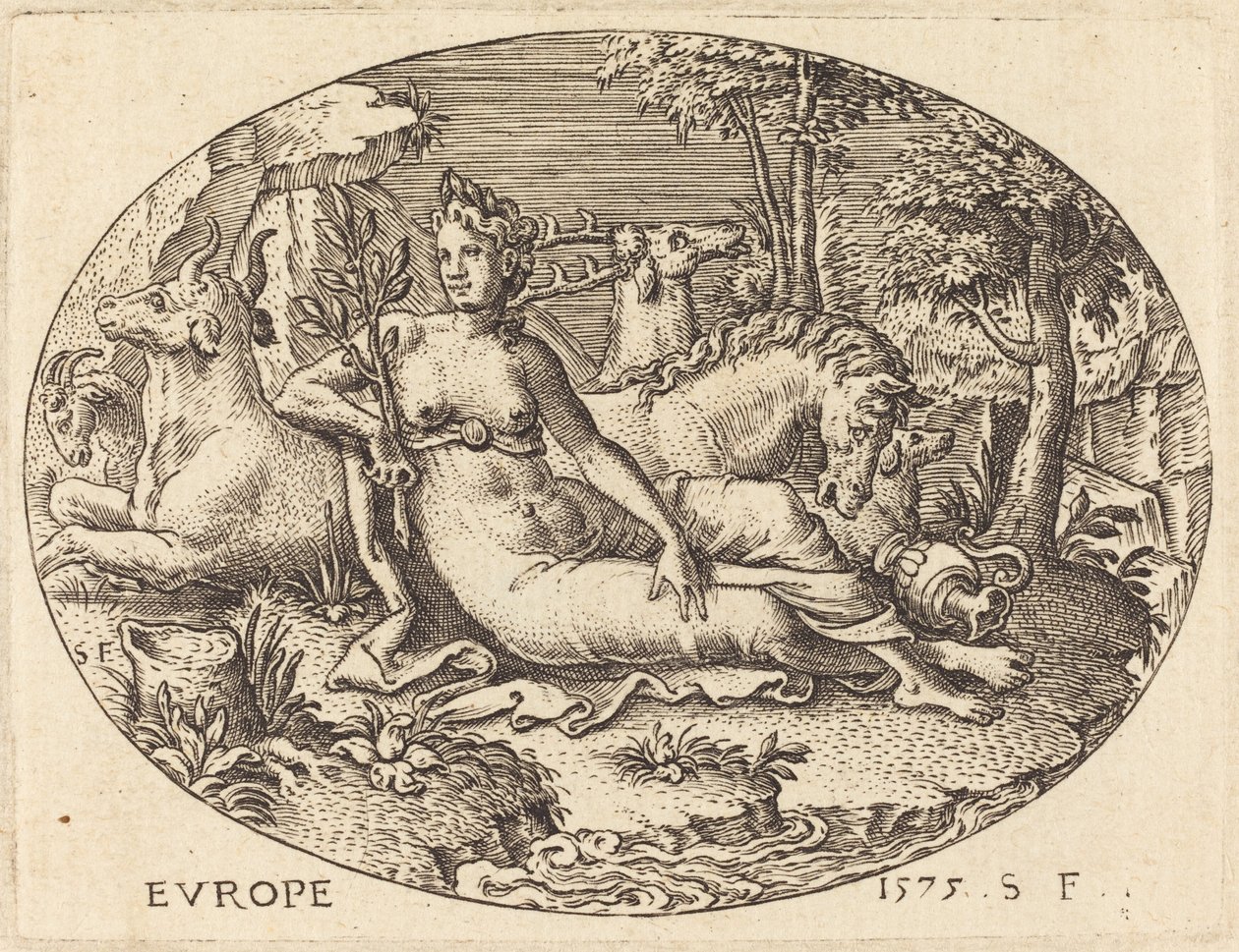 Evropa od Etienne Delaune