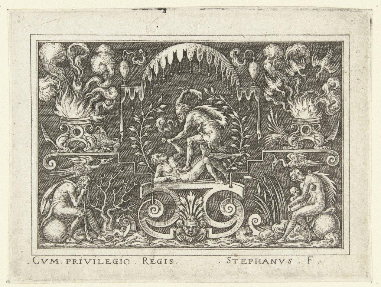 Kaïn doodt Abel Vlakdecoraties met scènes uit het Oude Testament in een omlijsting van grotesken (series title)   1356480   cs       czech Successfully Translated  Original: Two Peasants Translat: Two Peasants 1225200 cs czech Successfully Translated Origi od Etienne Delaune