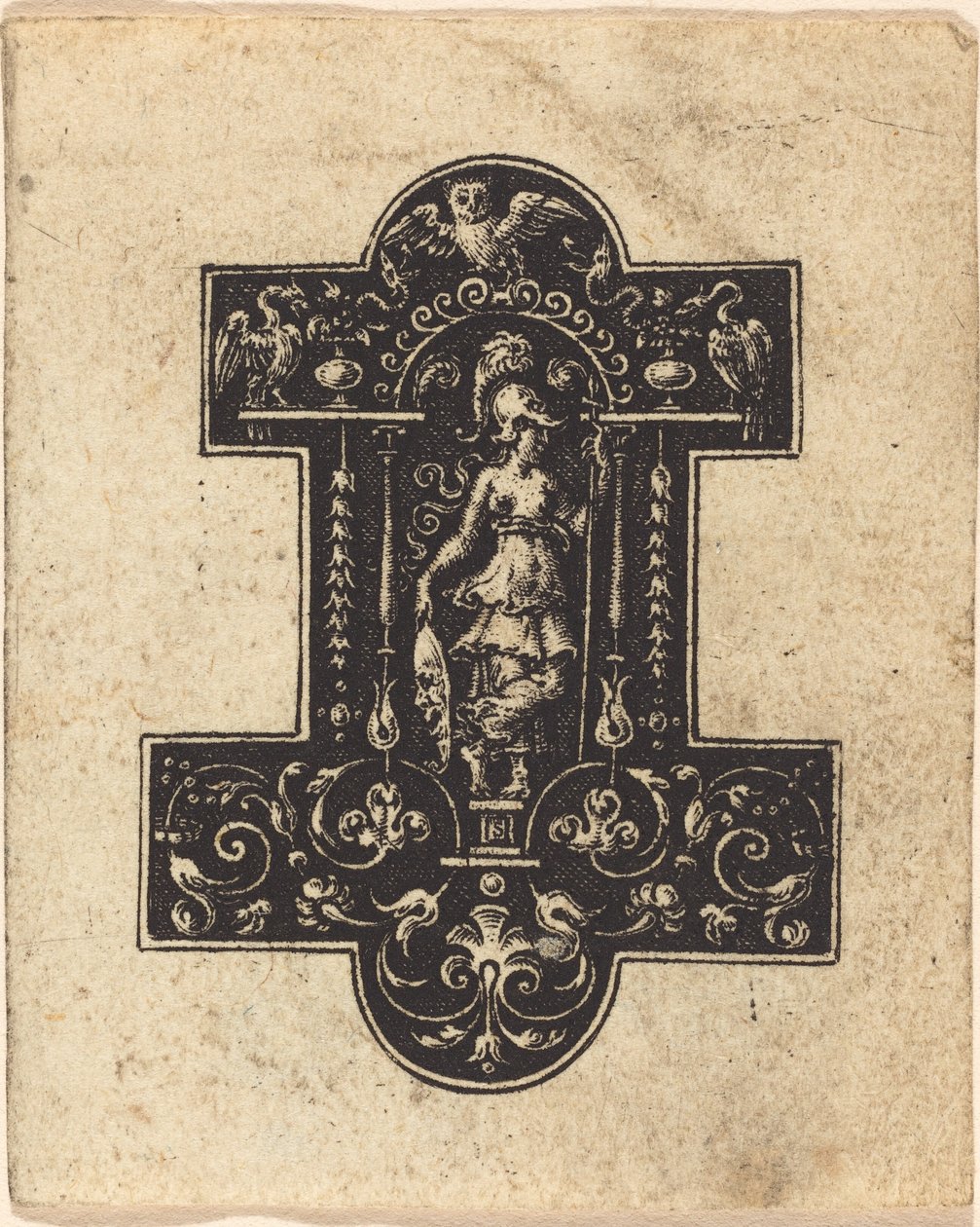 Minerva stojící od Etienne Delaune