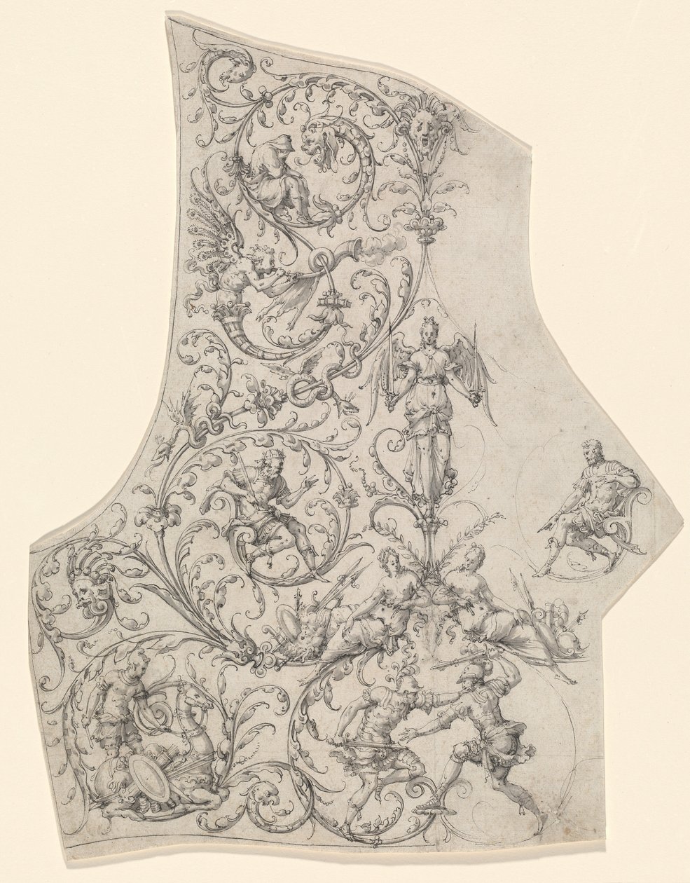 Backplate brnění Suit of Parade od Etienne Delaune