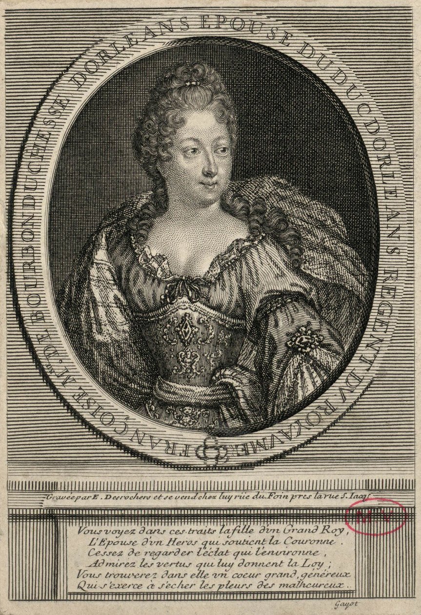 Françoise-Marie de Bourbon od Desrochers, Etienne Jahandier, od Etienne Jehandier Desrochers