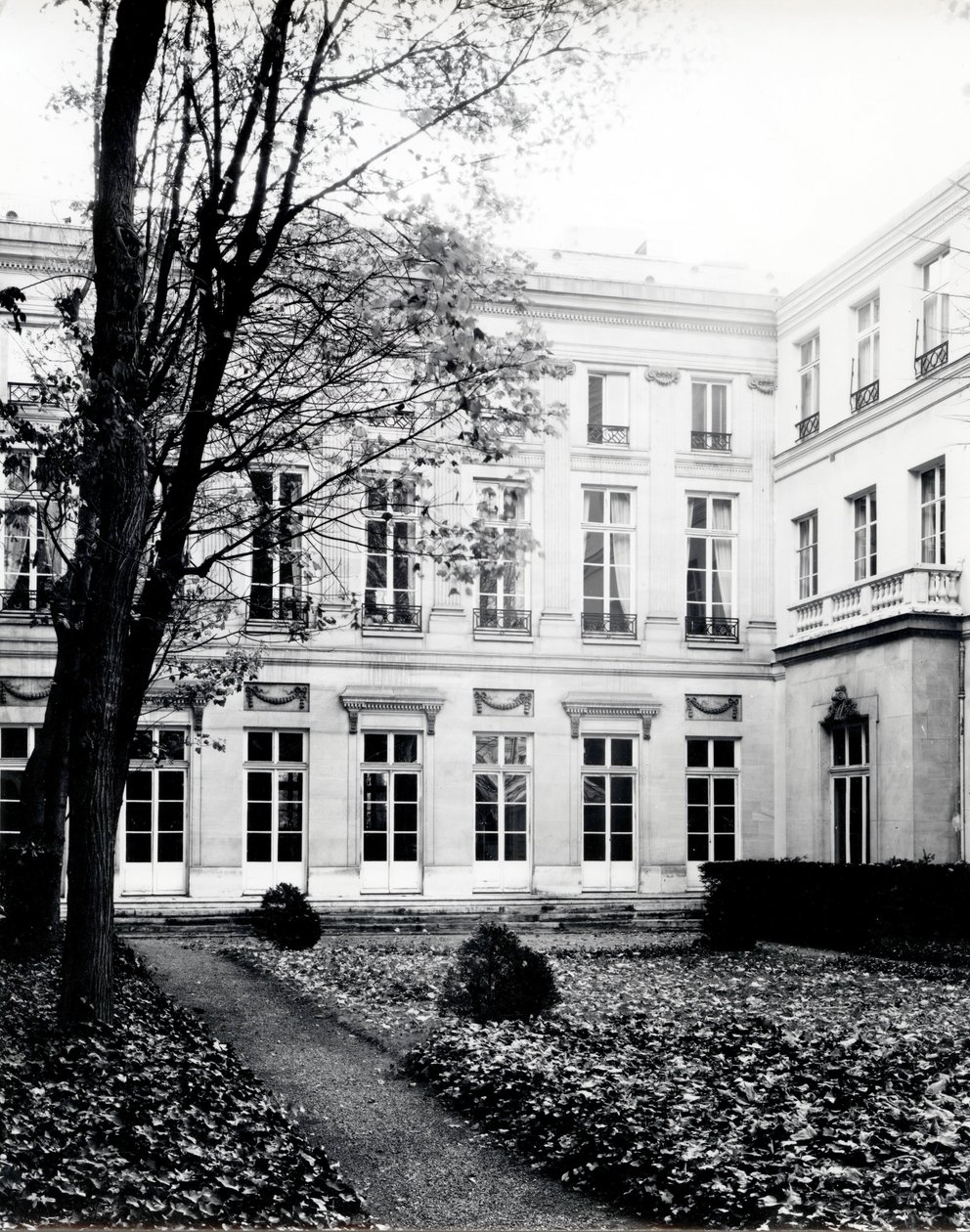 Maison Alexandre, fasáda na zahradě (16, rue de la ville l