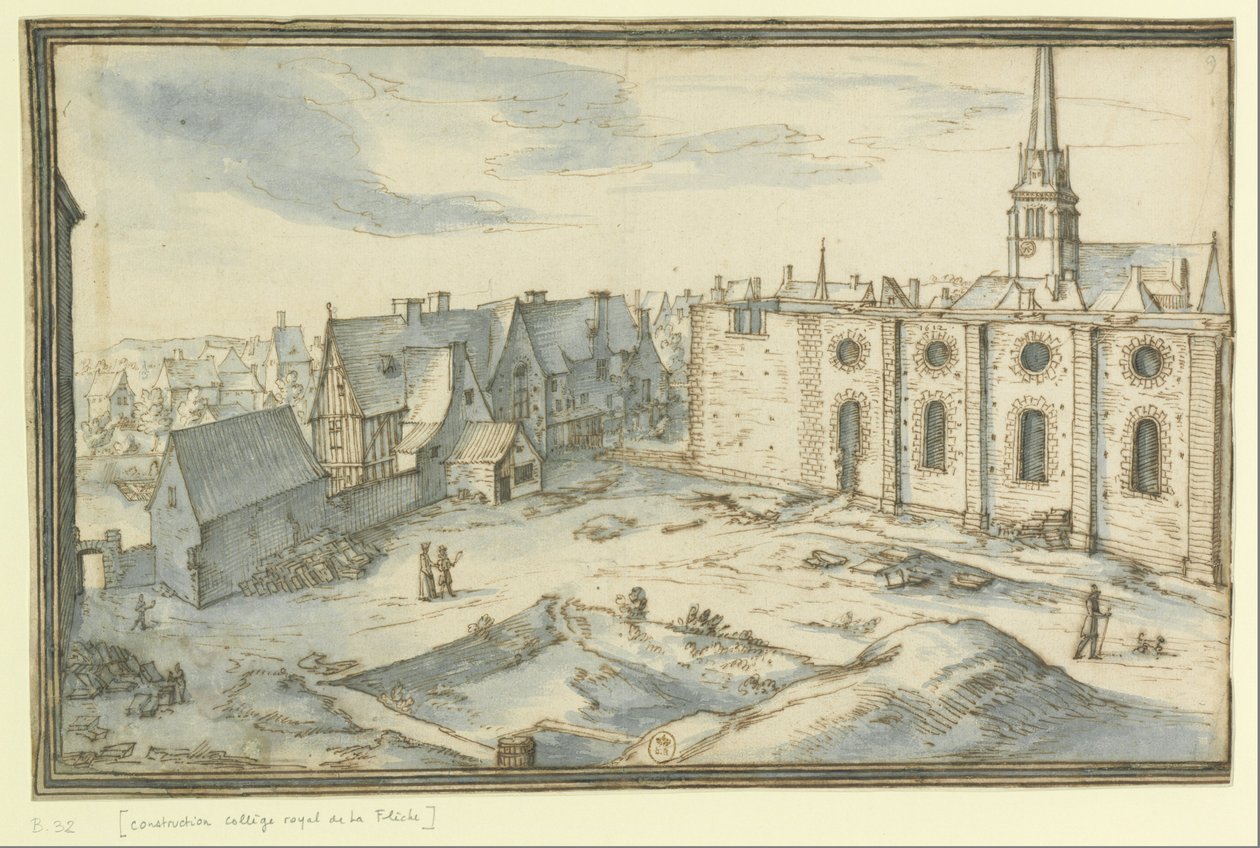 StavebnictvíCollègeLaFlèche1 od Etienne Martellange