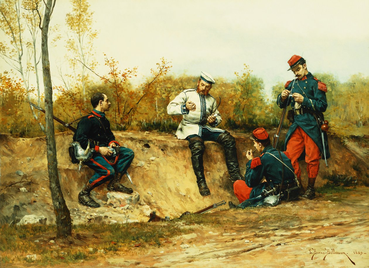 Vězeň, 1889 od Etienne Prosper Berne Bellecour