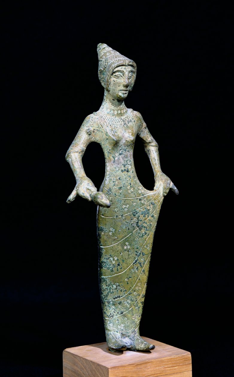 Ženská postava, pravděpodobně Afrodita (bronz) od Etruscan