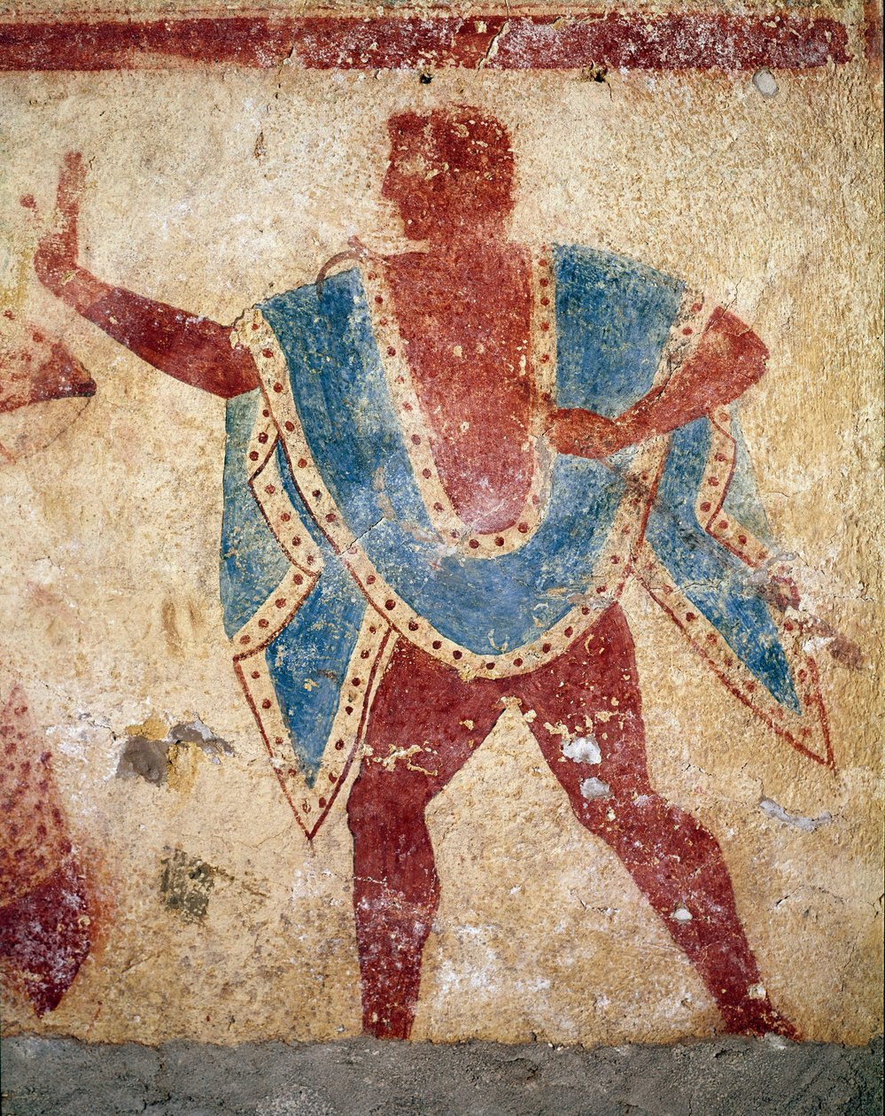 Tanečnice (Detail fresky, 5. století před naším letopočtem) od Etruscan