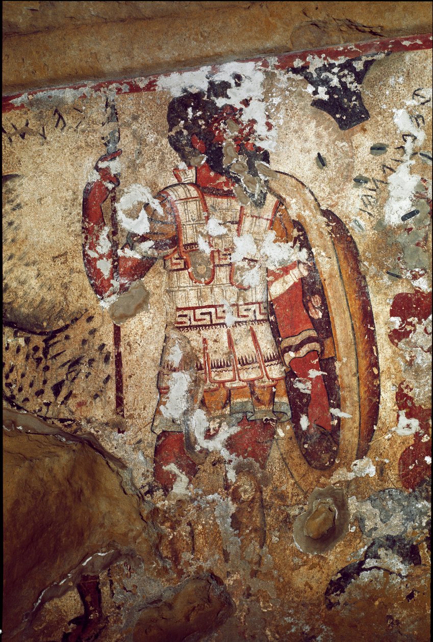 Válečník (Fresco, 4. př.nl) od Etruscan