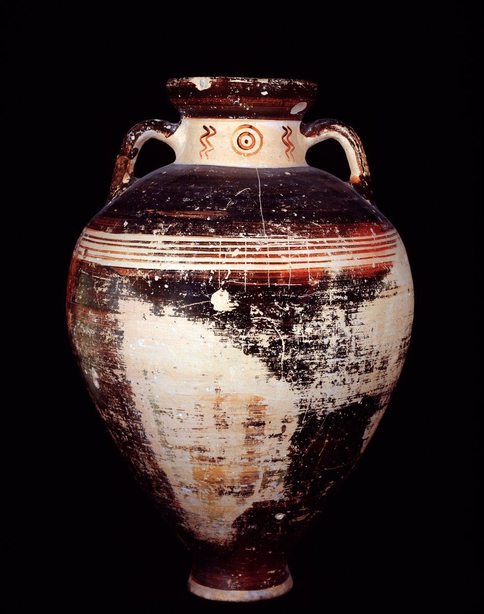 Etruská civilizace: atická amfora typu SOS, z Cerveteri, nekropole Monte Abatone, Itálie - 675-625 př.n.l. od Etruscan