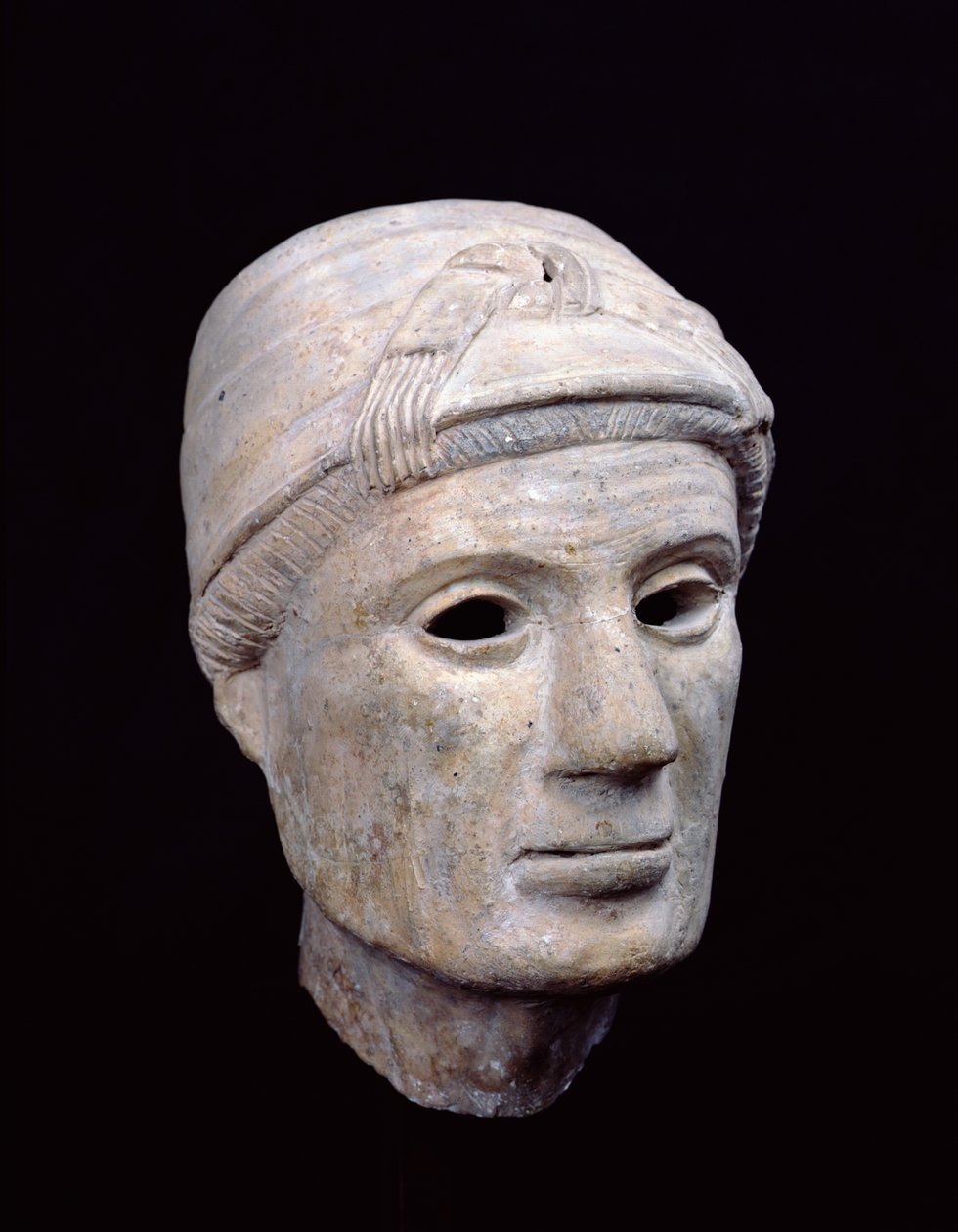 Hlava staré ženy z Cerveteri (hlína) od Etruscan