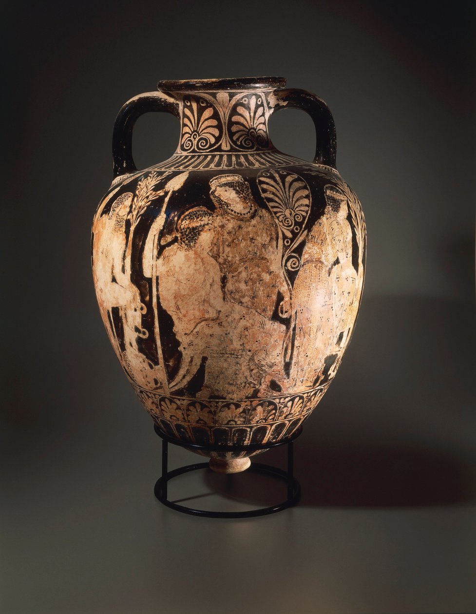 Červenofigurová keramika, hrotitá amfora od perugského malíře od Etruscan