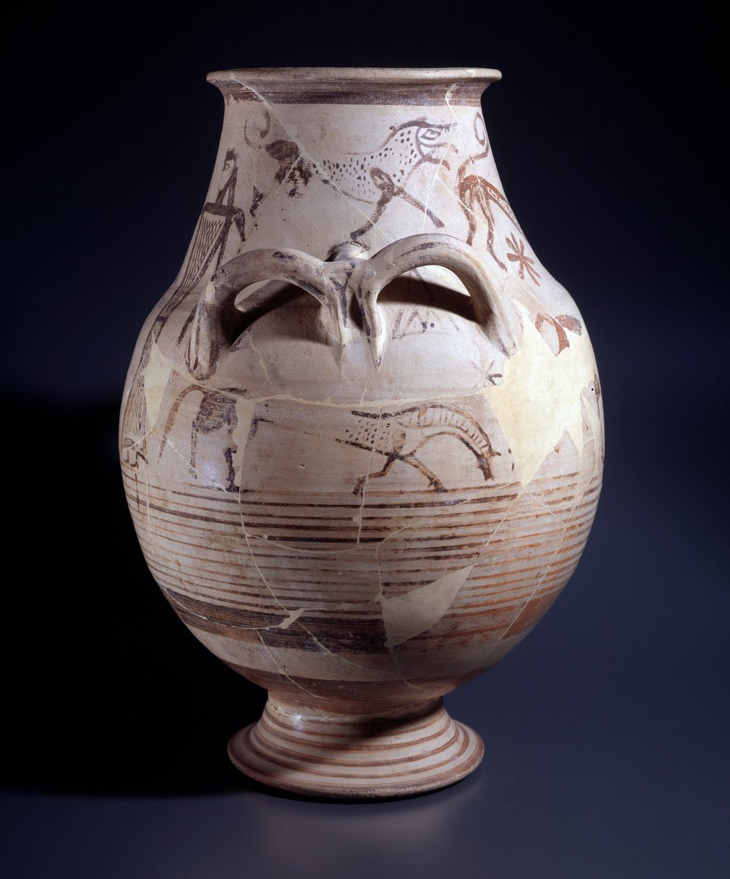 Terakotový kráter, 680-660 před naším letopočtem od Etruscan