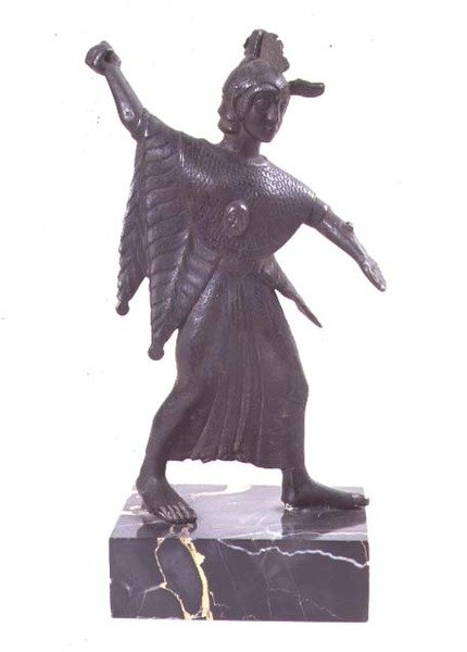 Figura bojující Minervy, Etruscan (bronz) od Etruscan Etruscan