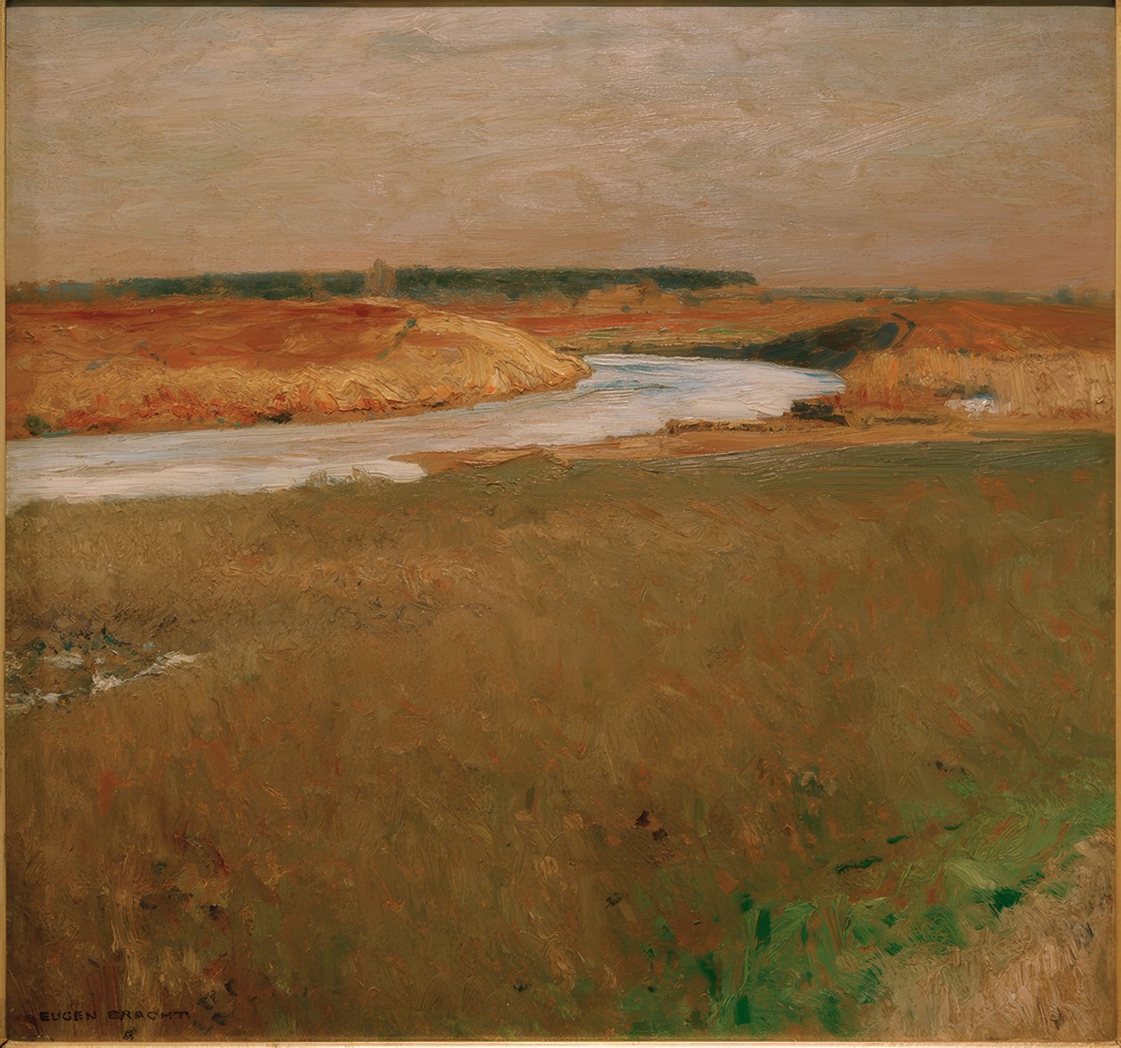 Večer na Oberspree od Eugen Felix Prosper Bracht