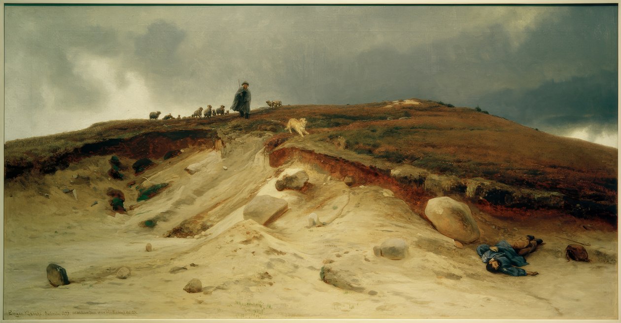 E.Bracht, zabitý od Eugen Felix Prosper Bracht