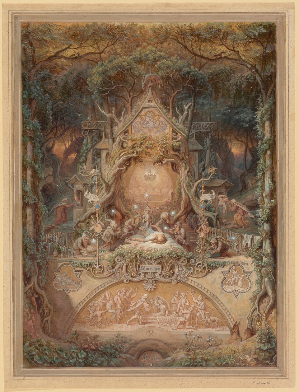 Sněhurka od Eugen Napoleon Neureuther