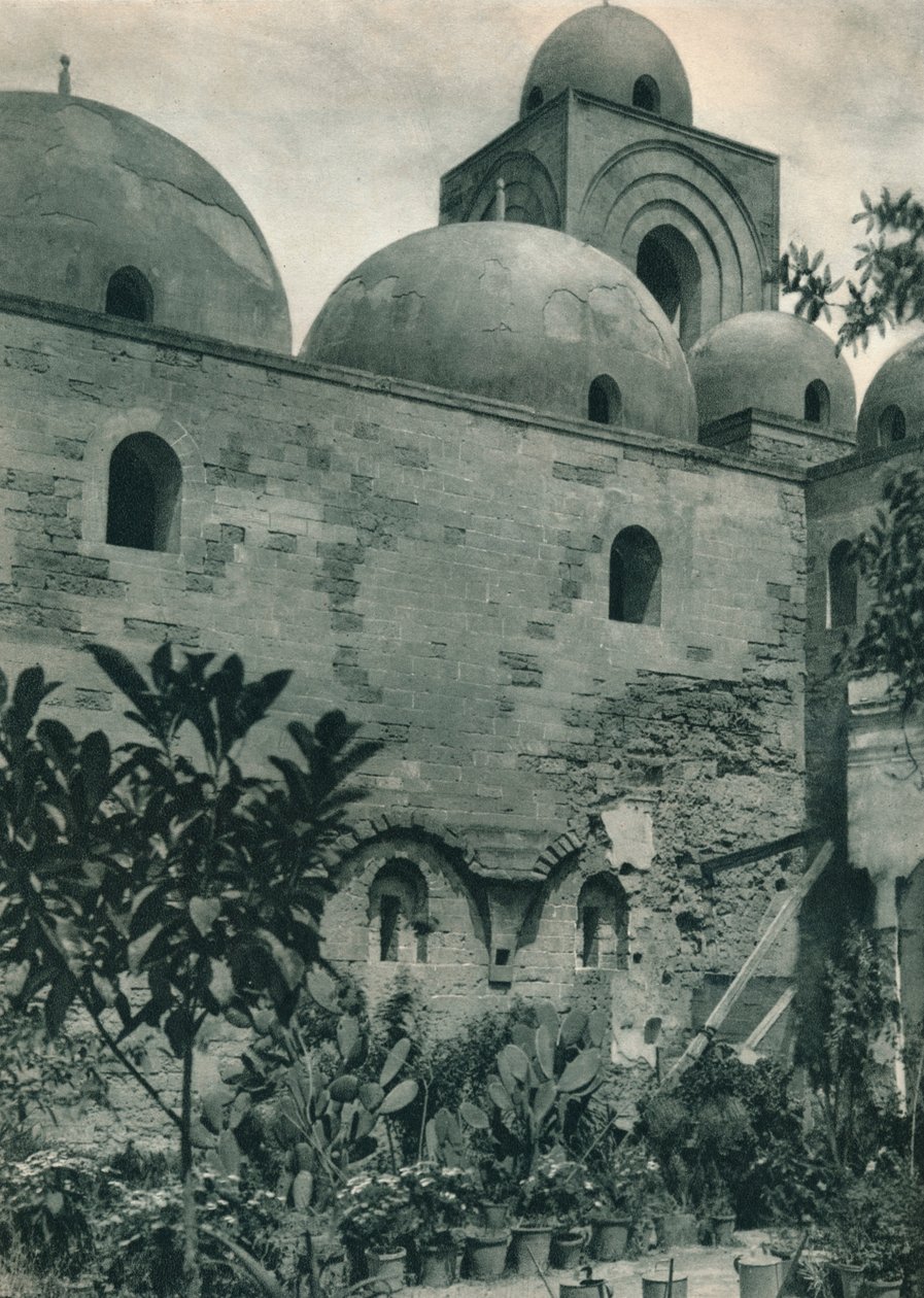 Kostel San Giovanni degli Eremiti, Palermo, Sicílie, Itálie, 1927. od Eugen Poppel