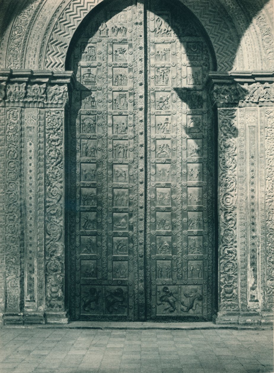 Dveře katedrály Monreale, Sicílie, Itálie, 1927 od Eugen Poppel