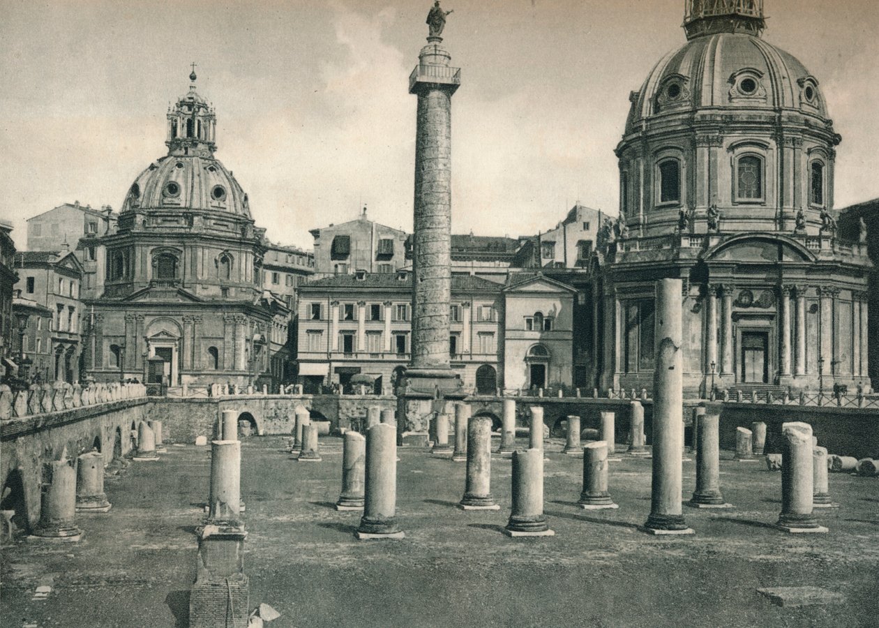 Forum of Trajan, Řím, Itálie, 1927 od Eugen Poppel