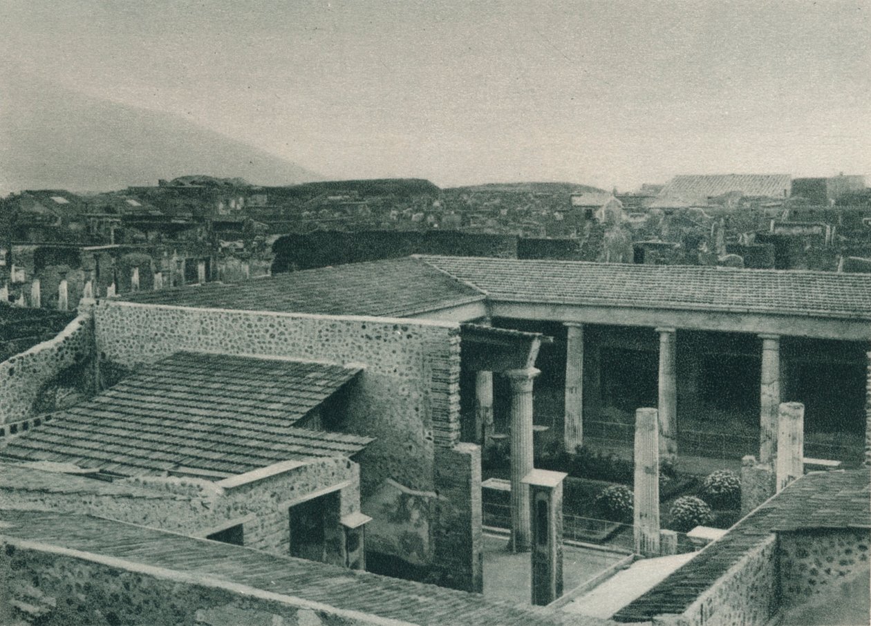 Dům Vettiů, Pompeje, Itálie, 1927 od Eugen Poppel