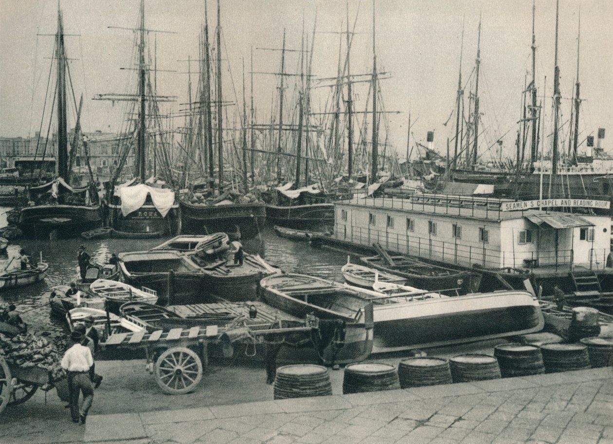 Port of Neapol, Itálie, 1927 od Eugen Poppel