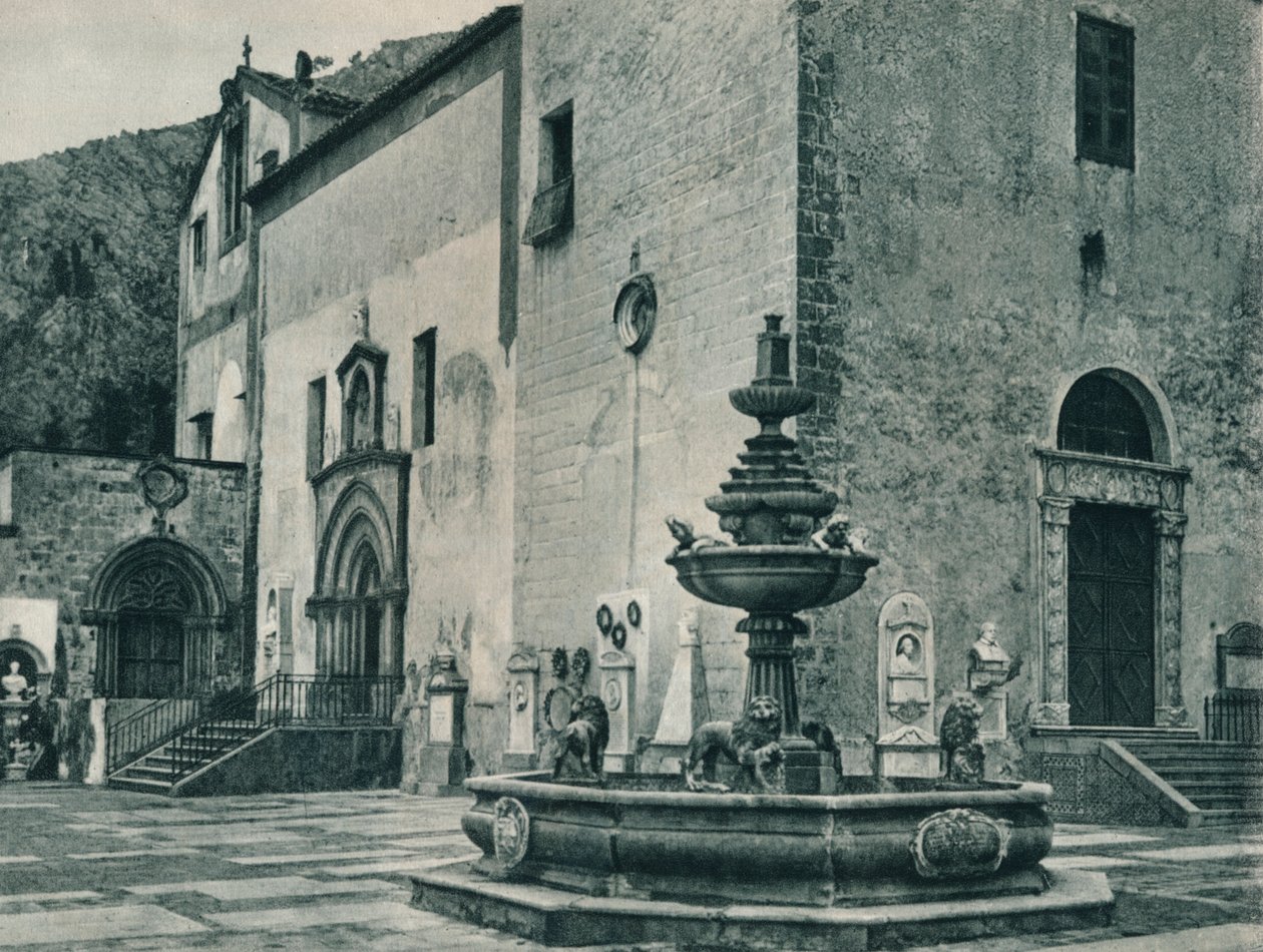 Veřejná kašna, Palermo, Sicílie, Itálie, 1927 od Eugen Poppel
