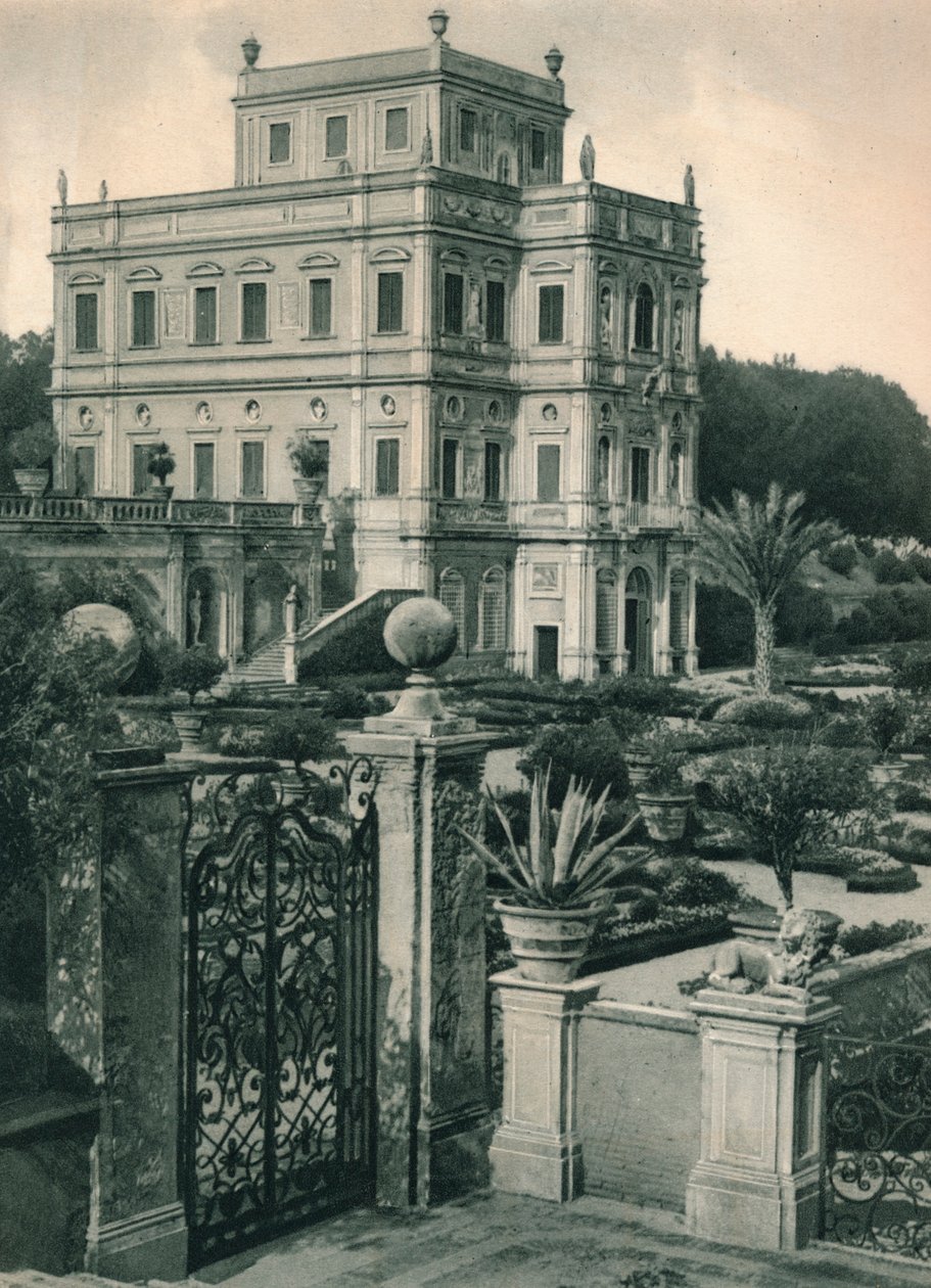 Villa Doria Pamphili na Gianicolo, Řím, Itálie, c1926 1927 od Eugen Poppel
