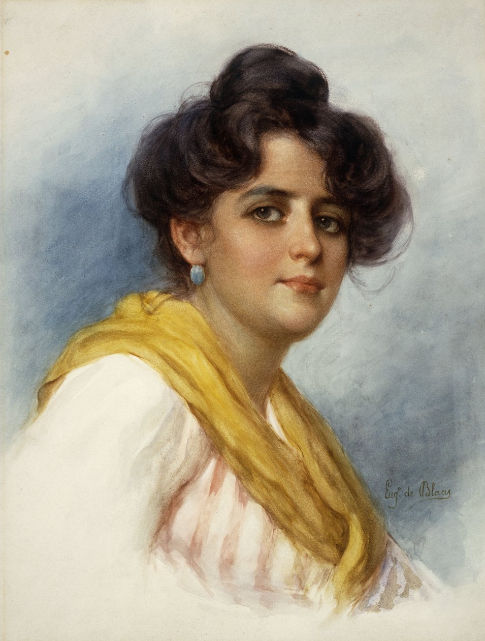 Italská kráska, od Eugen von Blaas