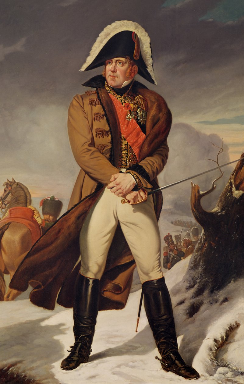 Maršál Michel Ney (1769-1815), vévoda z Elchingenu od Eugene Battaille