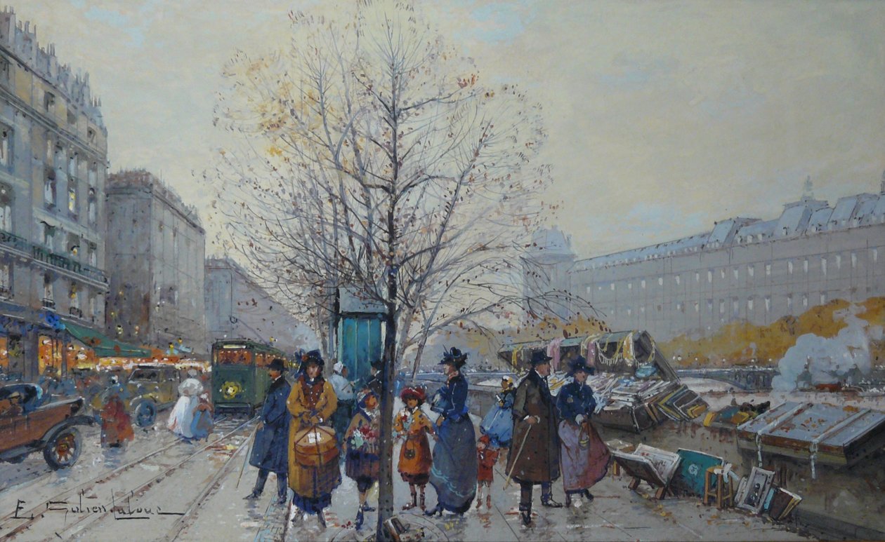 Knihkupci od Eugene Galien Laloue