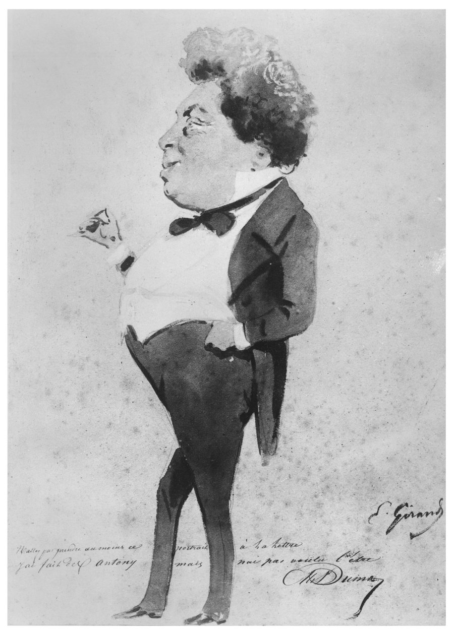 Karikatura Alexandra Dumase, Fils od Pierre François Eugène Giraud