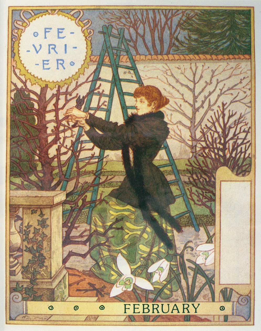 Únor od Eugene Grasset