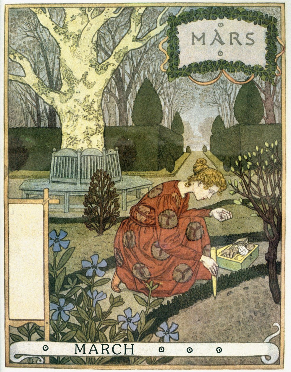 březen od Eugene Grasset