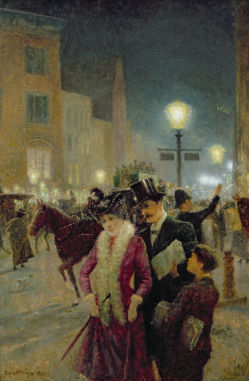 Edwardian Londýn, 1901 od Eugene Joseph McSwiney