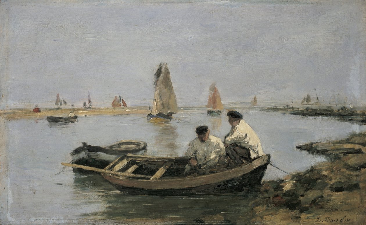 Ústí od Eugene Louis Boudin