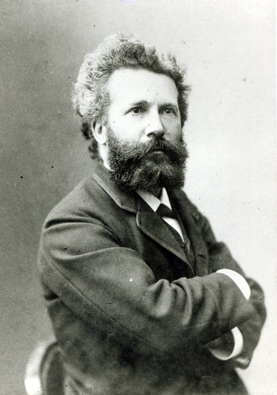 Camille Flammarion (1842-1925) od Eugene Pirou