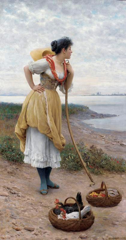 Denní snění od Eugene de Blaas