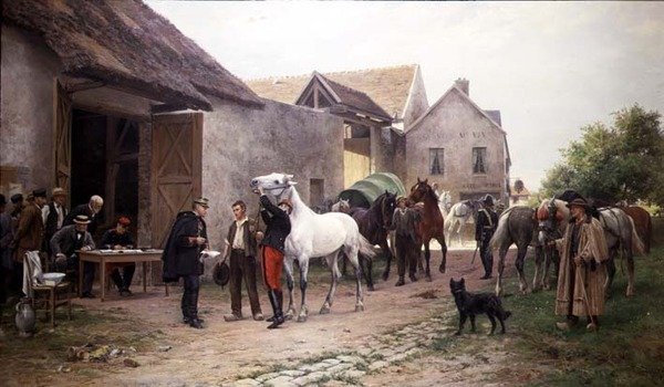 Odvod od Eugene Alexis Girardet