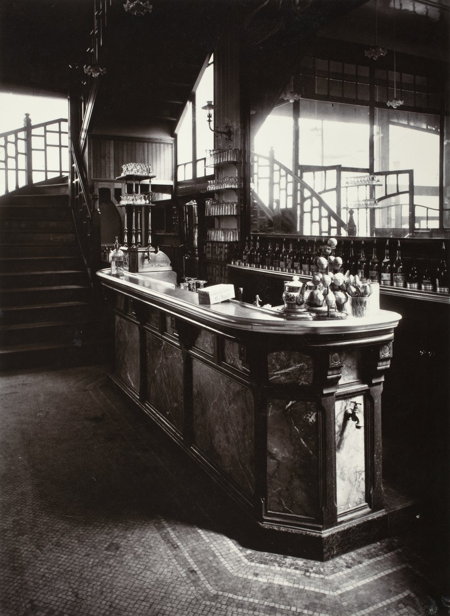 Kabaretní bar od Eugène Atget