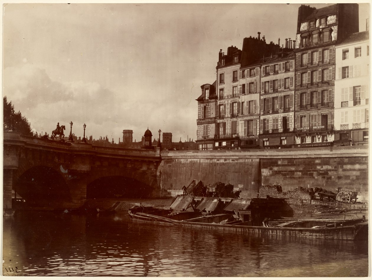Kout Pont Neuf od Eugène Atget