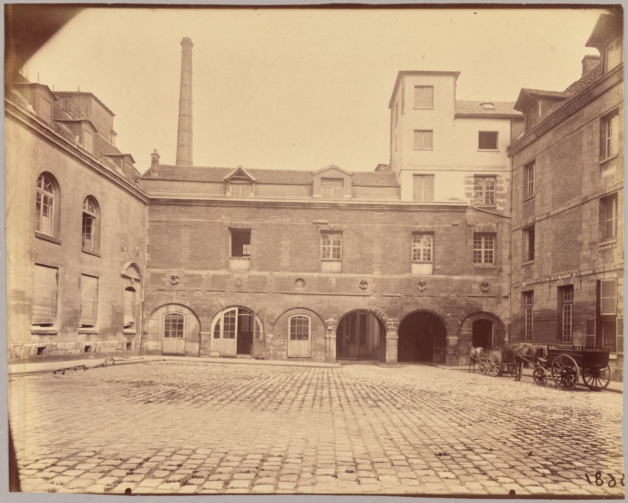Hôtel Scipion Sardini od Eugène Atget