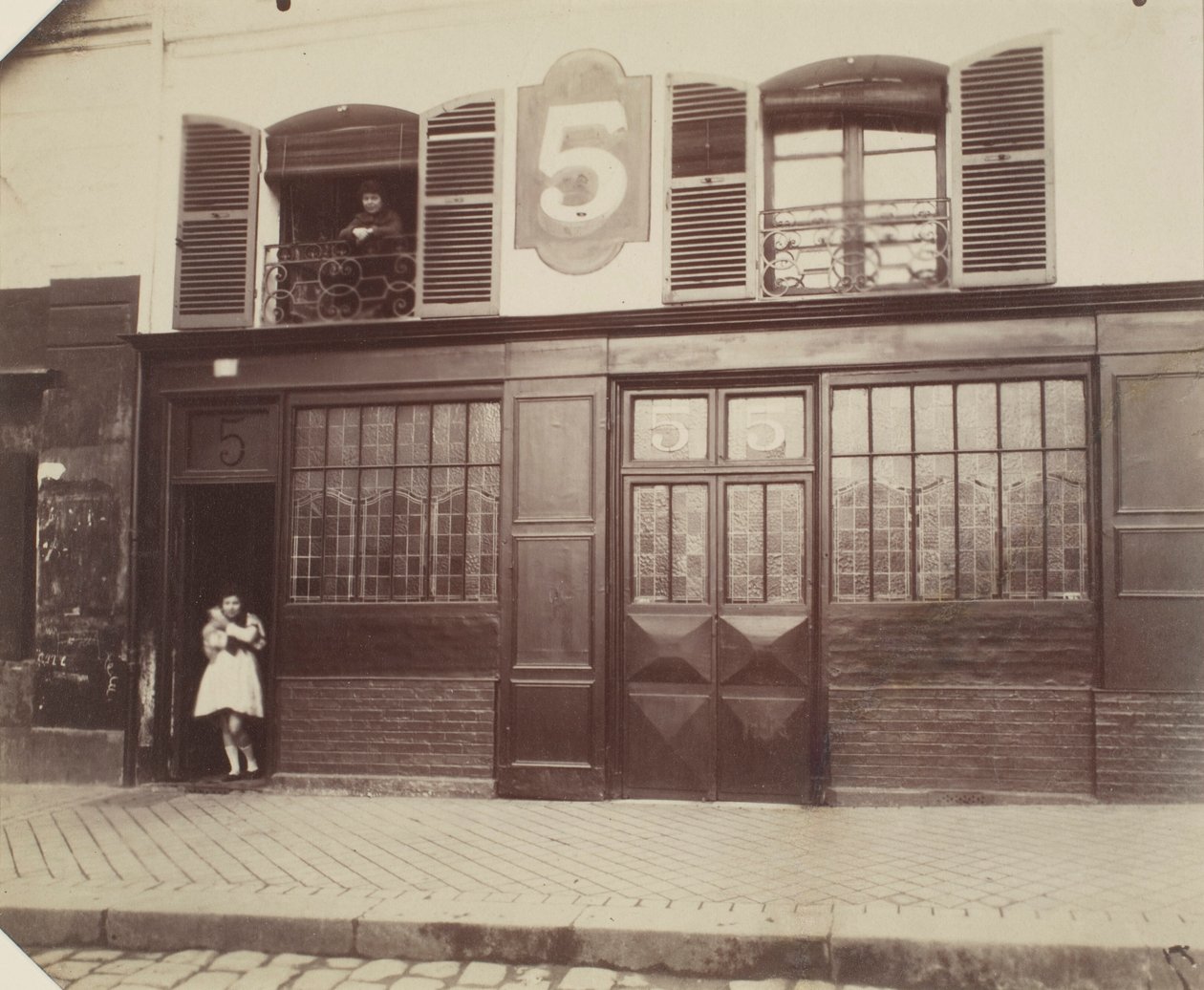 Dům ve Versailles od Eugène Atget
