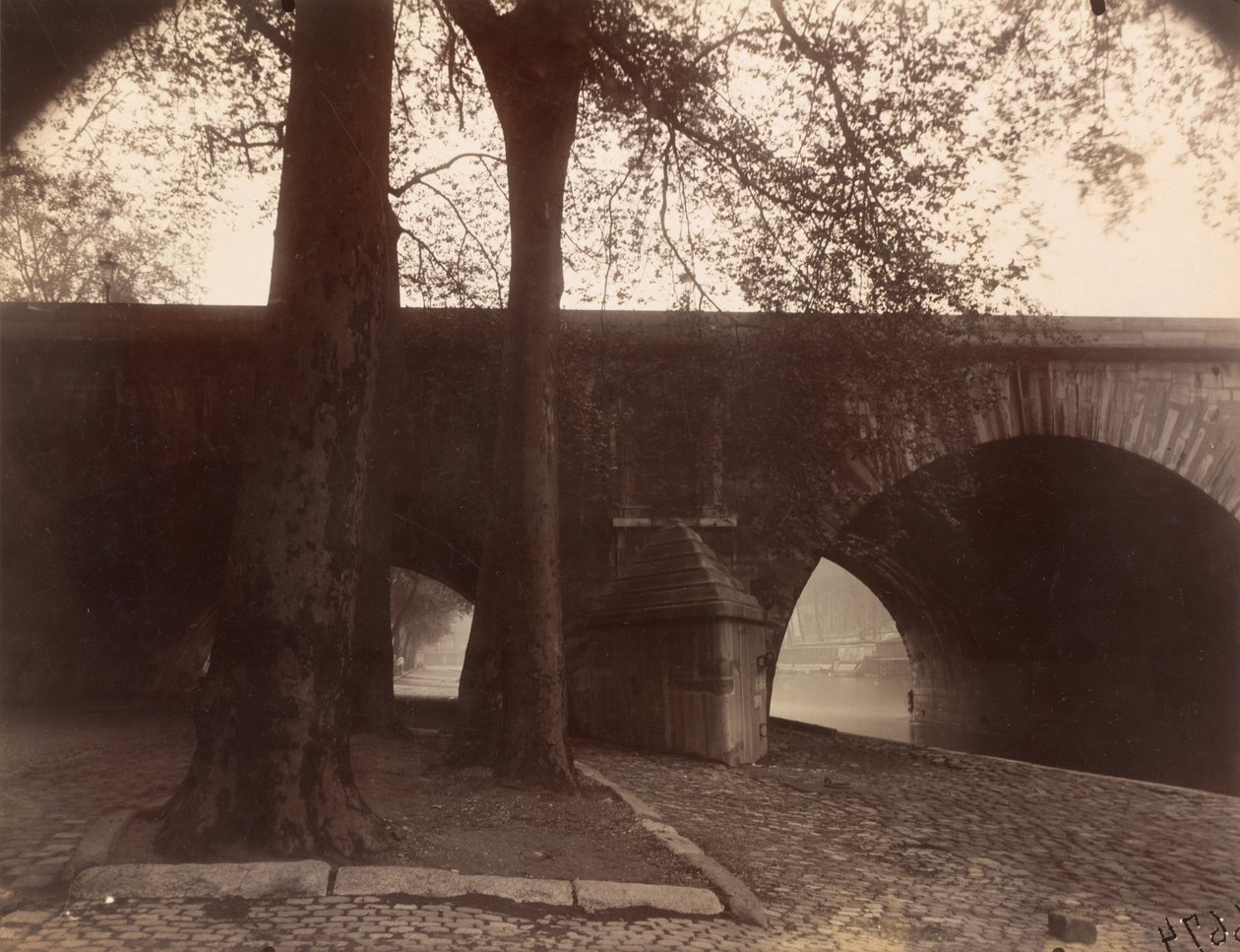 Pont Marie, 1926 (foto) od Eugène Atget