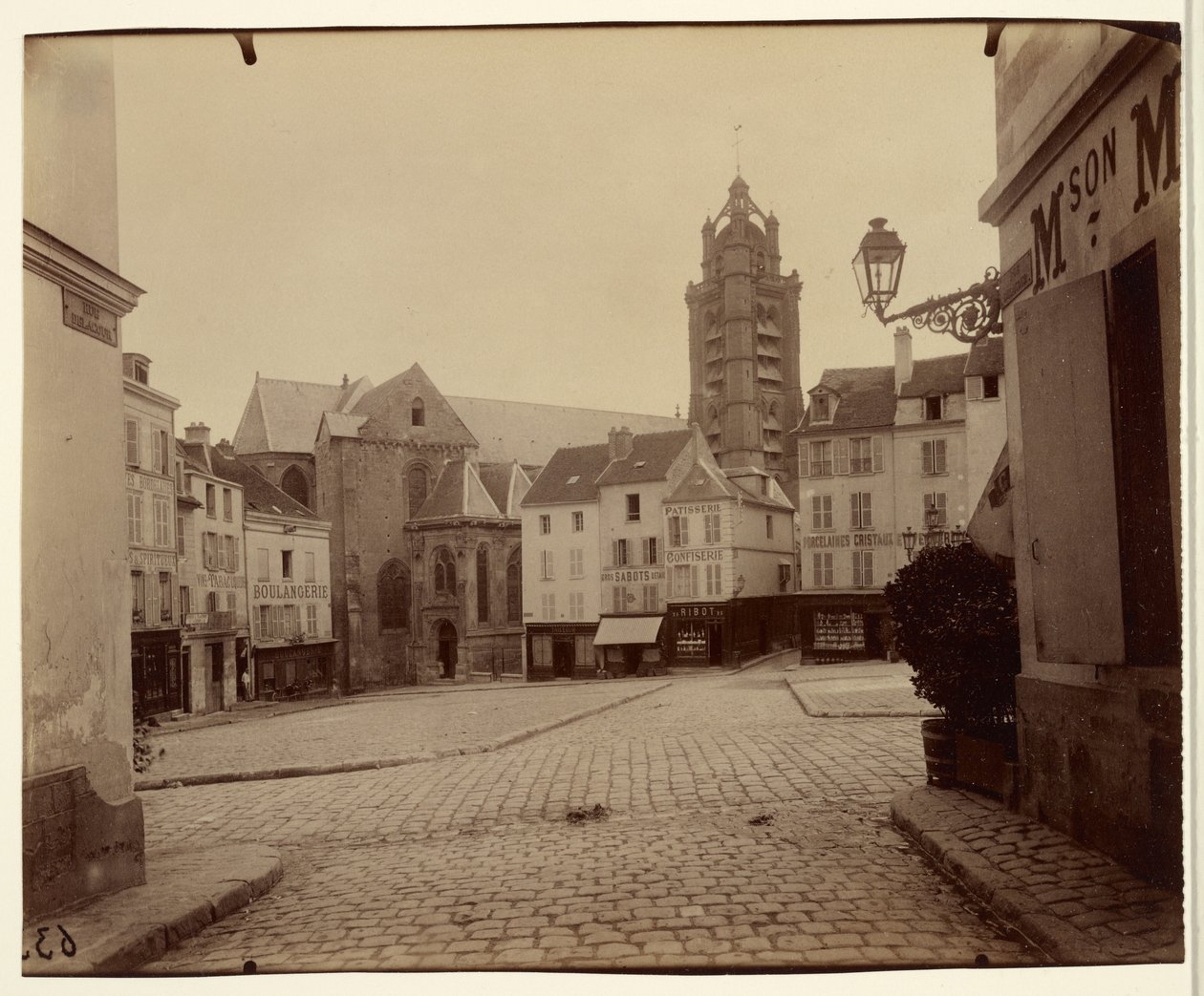 Pontoise, Place du Grand Martroy od Eugène Atget