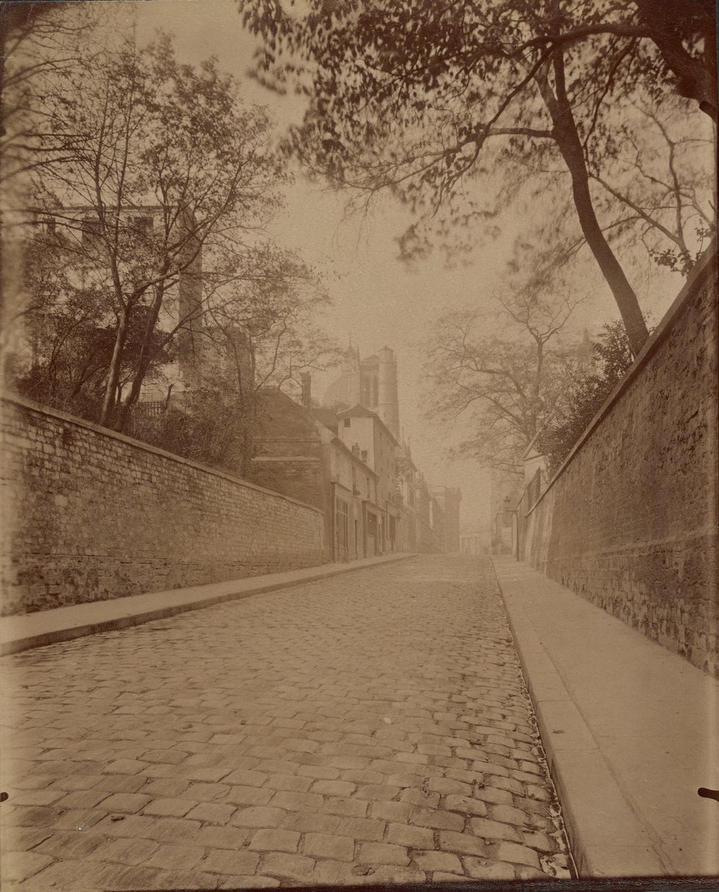 Ulice Clovis od Eugène Atget