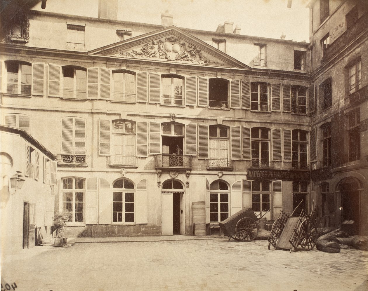 Rue de Montmorency (4052) od Eugène Atget