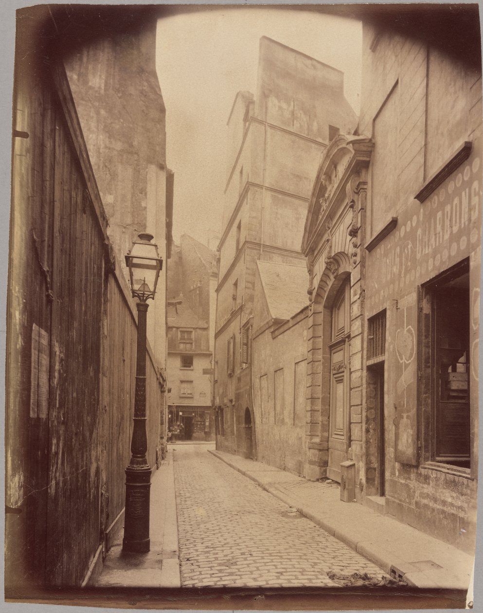 Rue Saint-Julien-le-Pauvre od Eugène Atget
