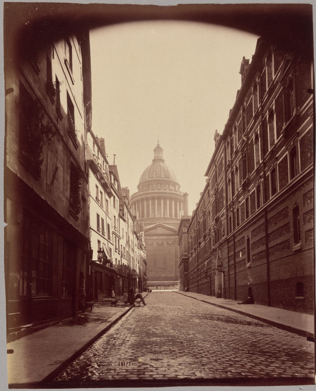 Ulice Valette od Eugène Atget